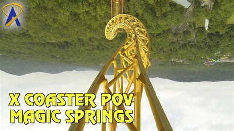X steel coaster magic springs